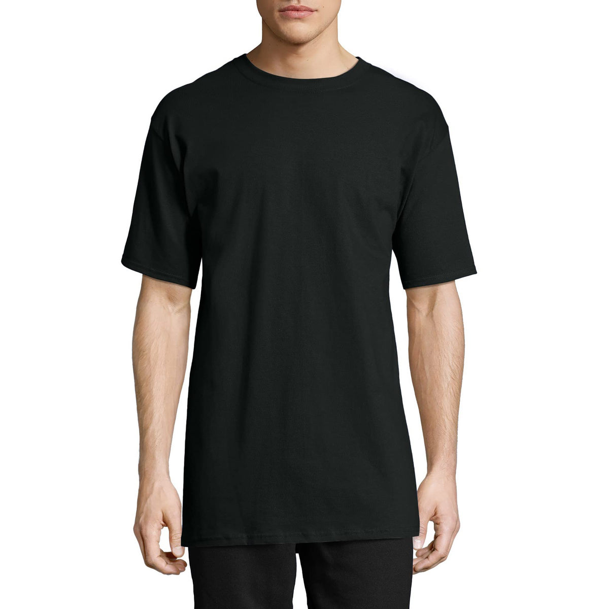 Hanes Men's Beefy-t Heavyweight Cotton T-Shirt 2 Pack