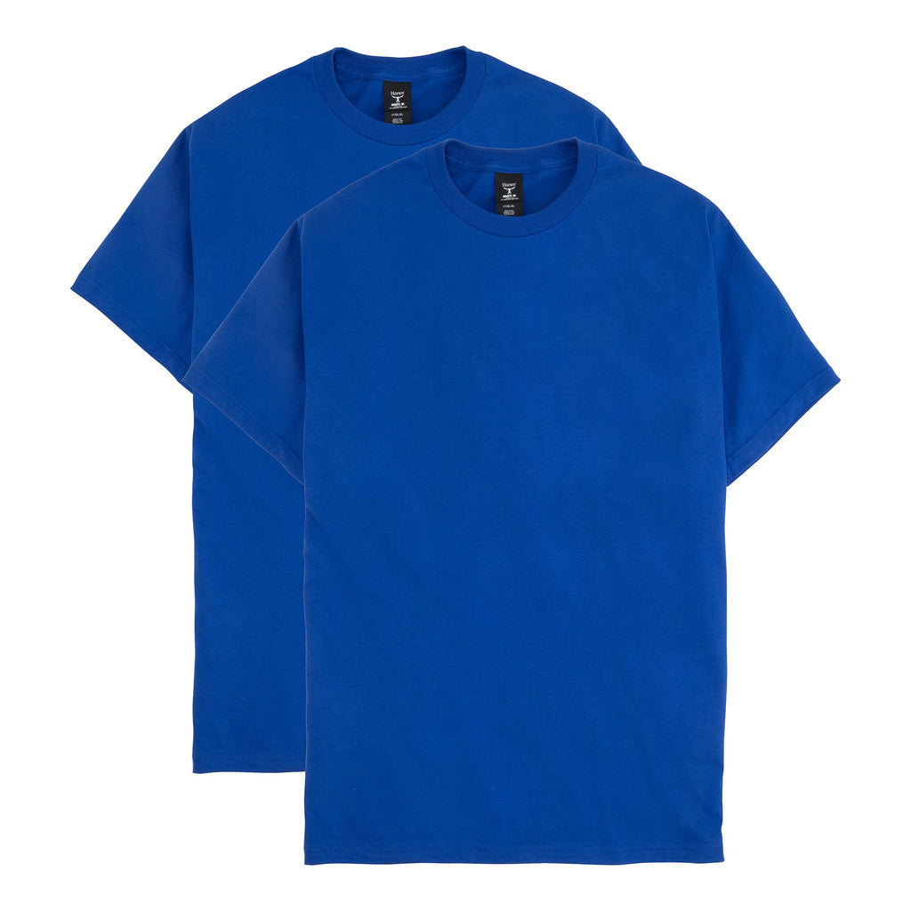 Hanes Men's Beefy-t Heavyweight Cotton T-Shirt 2 Pack