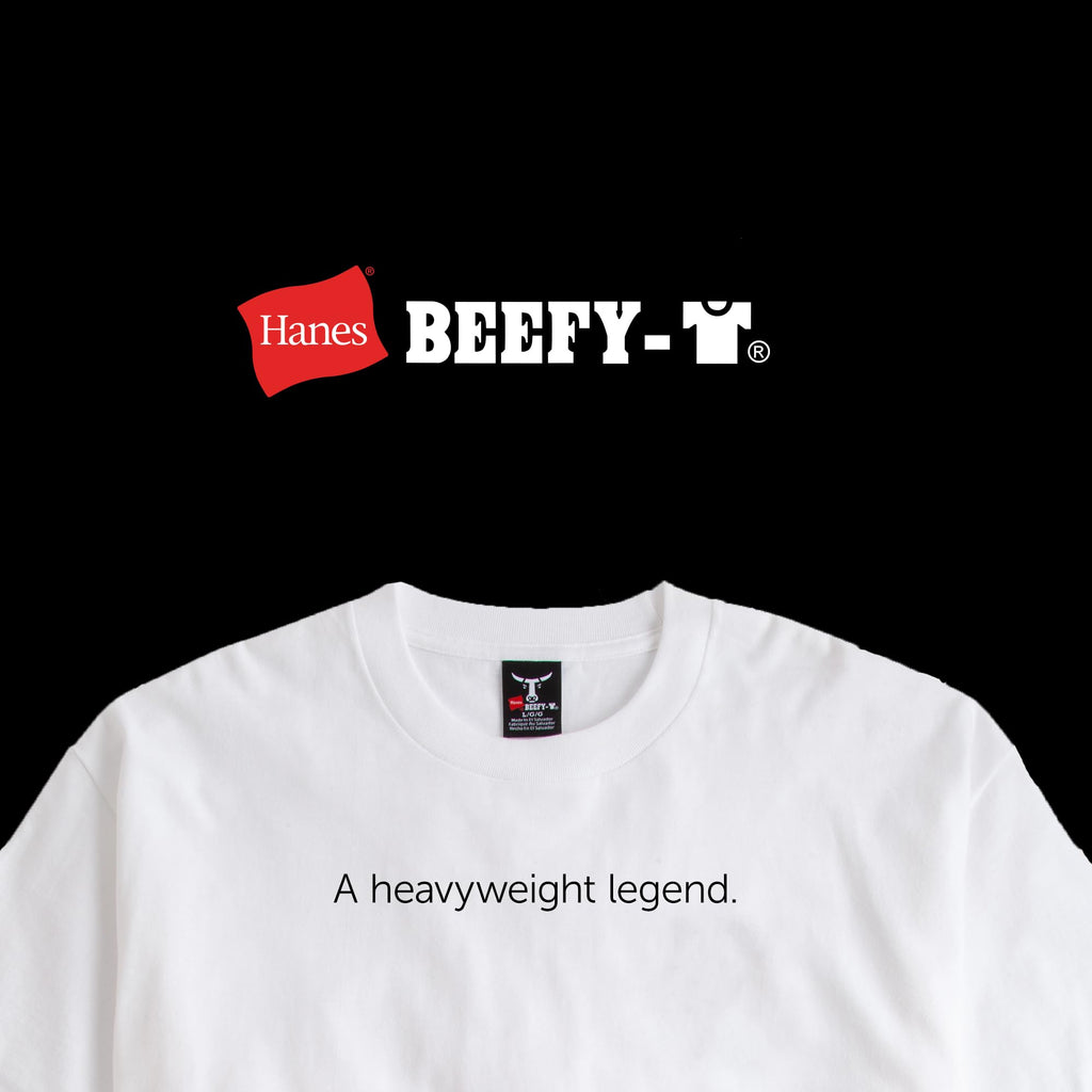 Hanes Men's Beefy-t Heavyweight Cotton T-Shirt 2 Pack