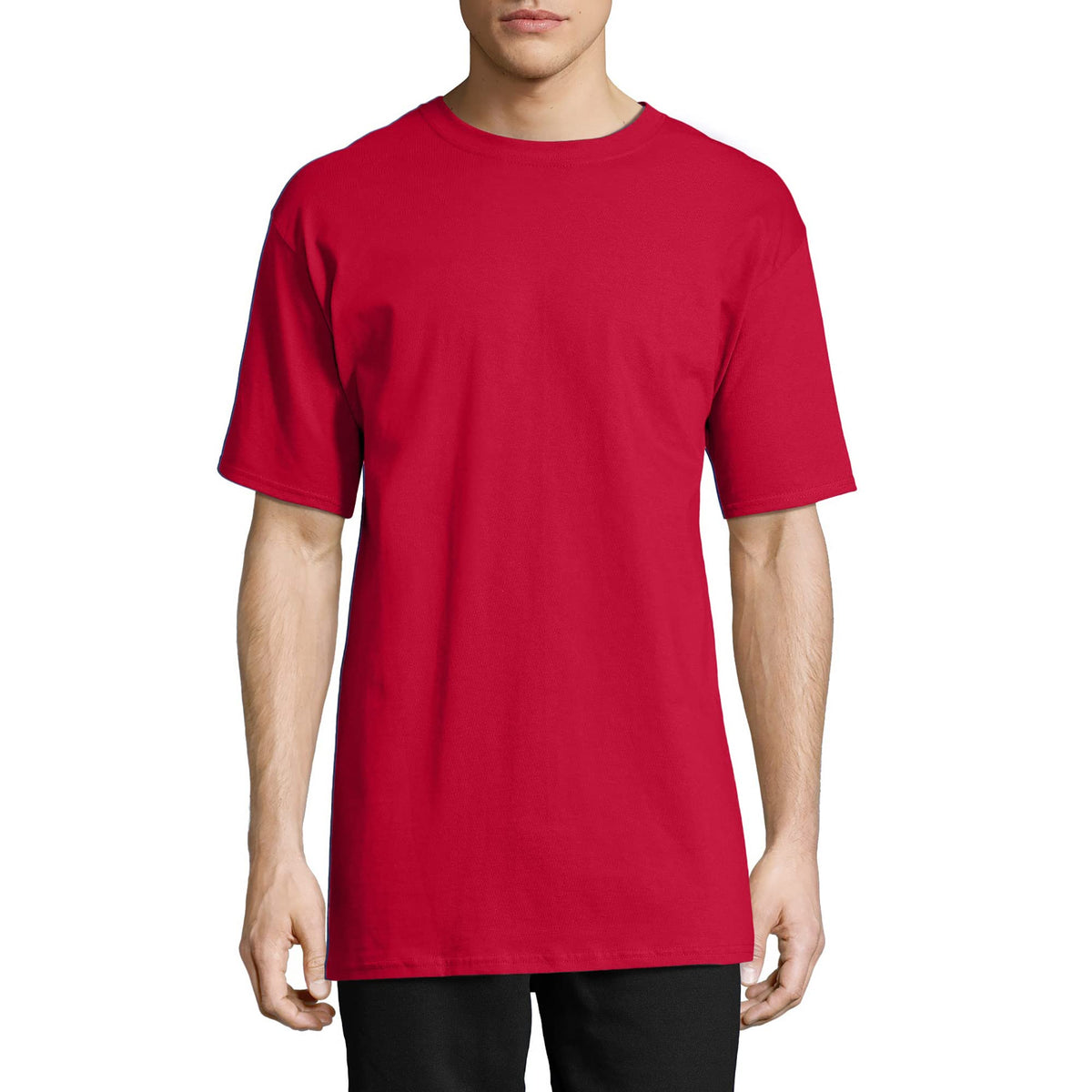 Hanes Men's Beefy-t Heavyweight Cotton T-Shirt 2 Pack