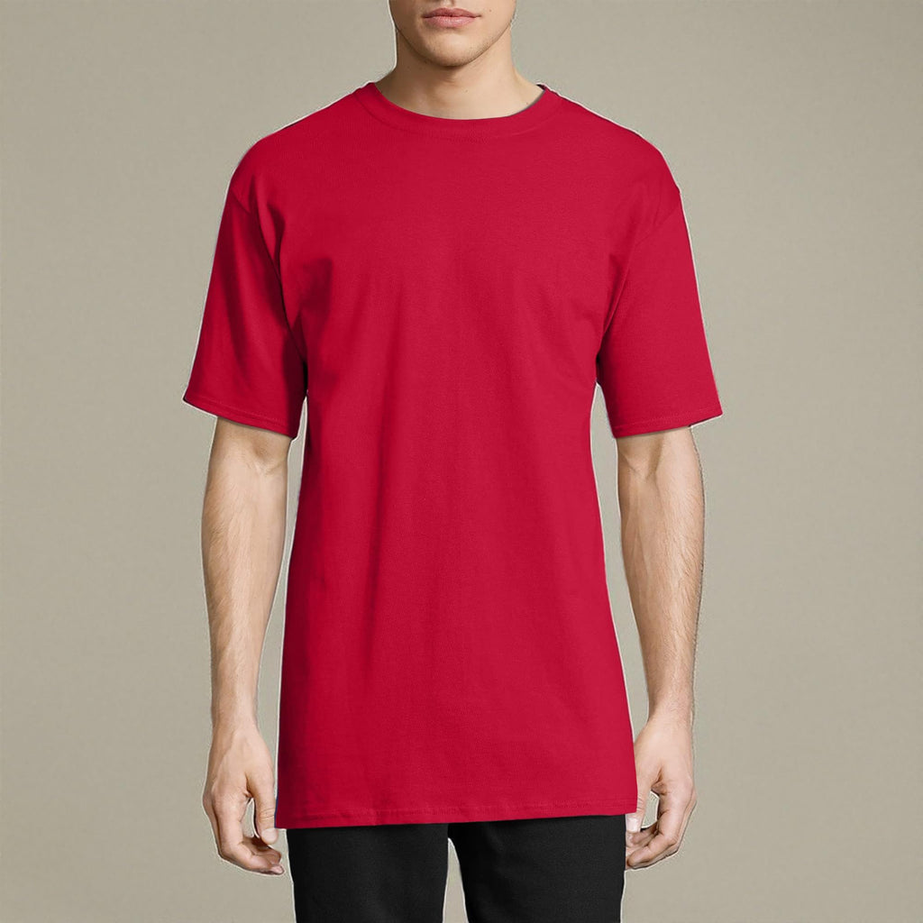 Hanes Men's Beefy-t Heavyweight Cotton T-Shirt 2 Pack
